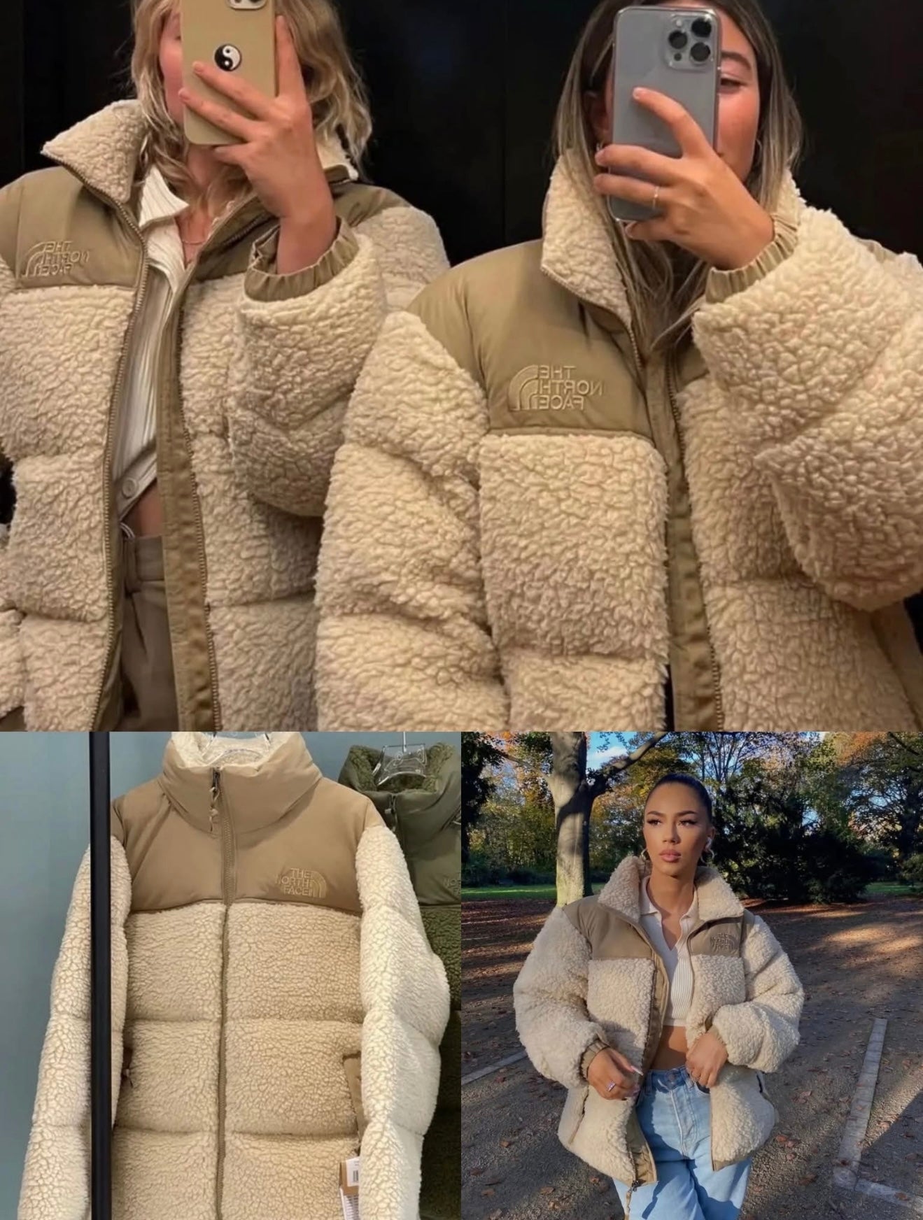 NorthF Fluffy Puffer Coat
