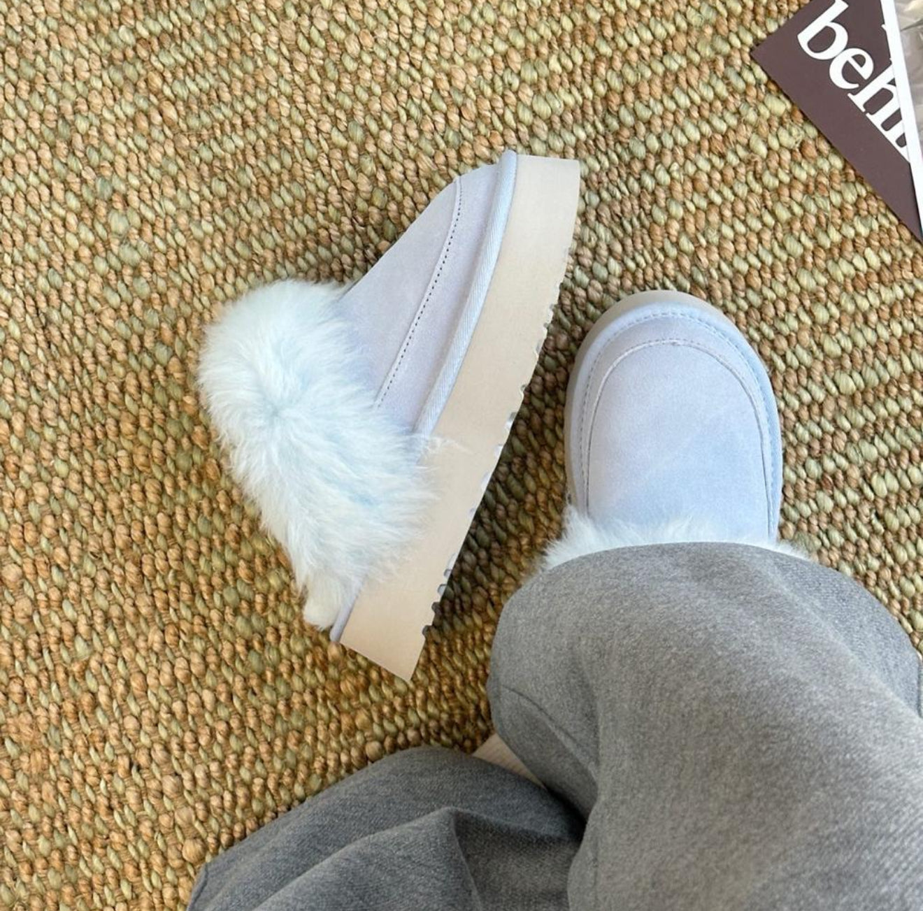 Uggé Platform Slippers