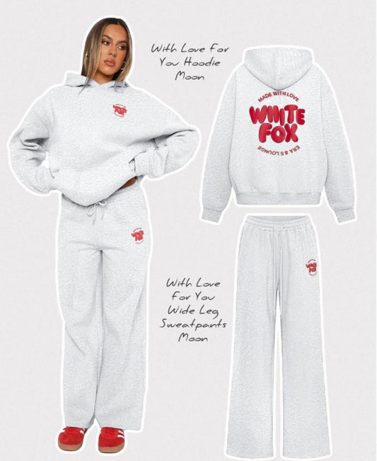WhiteF - 2 Pcs Tracksuit