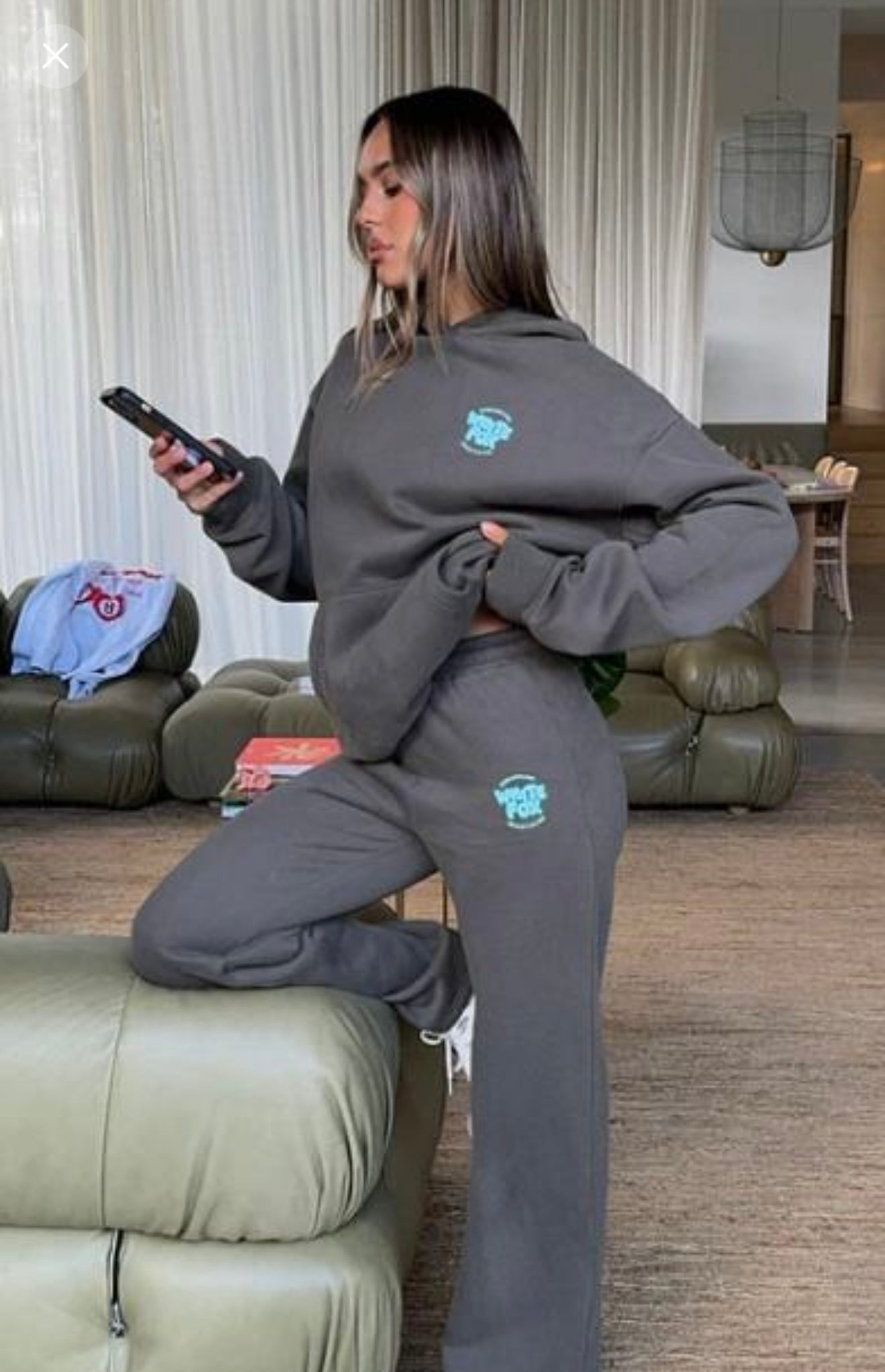 WhiteF - 2 Pcs Tracksuit