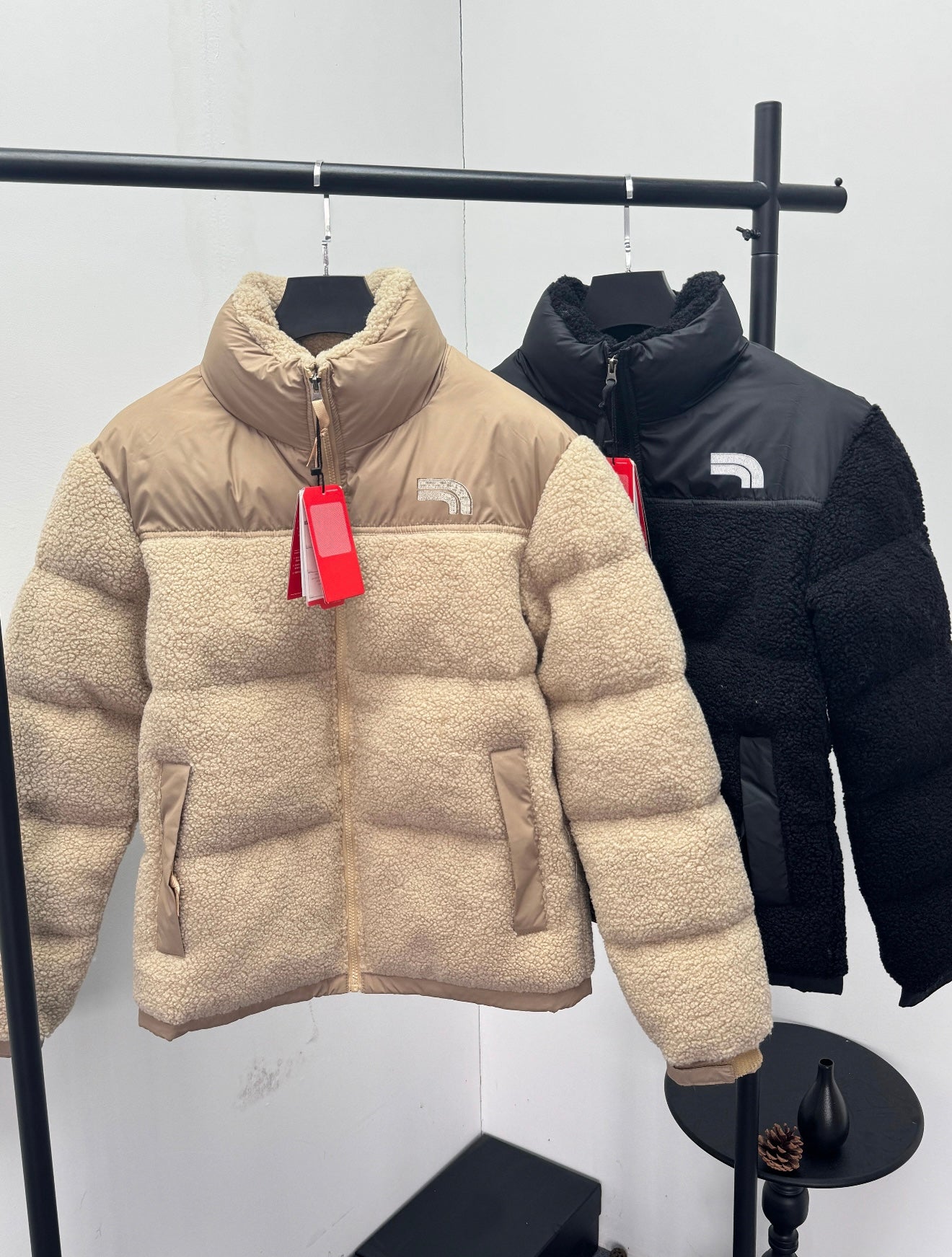 NorthF Fluffy Puffer Coat